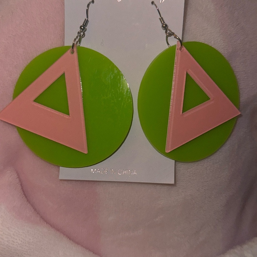 The Geo Combo earrings